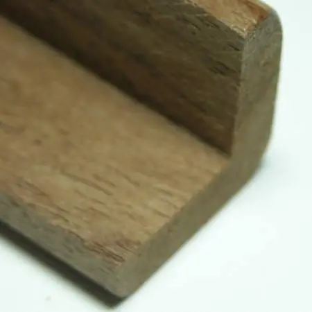 1-3/16" X 1-3/16" Square Ell Teak Molding 1