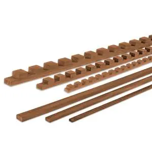 1-3/4" X 1/2" X 4' Teak Grating Frame 1
