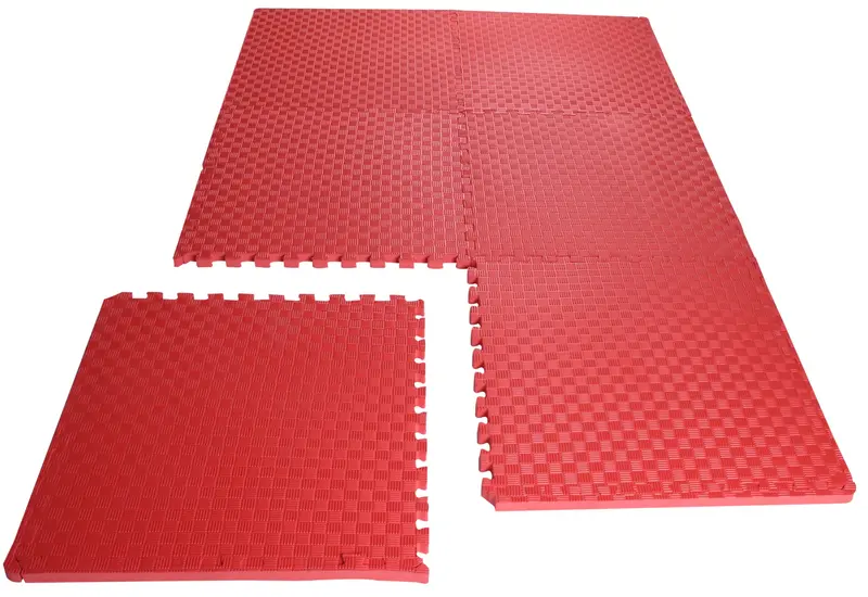 1-Inch Ultra-Thick Eva Foam Interlocking Mat – 24 Sq Ft, Gym & Martial Arts Grade 1