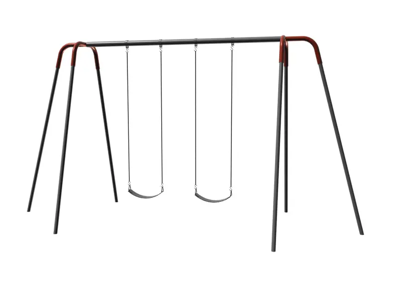 10-Foot Heavy-Duty Tripod Swing For Public Play Spaces 1