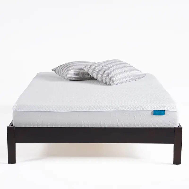 10-Inch Medium-Soft Cooling Mattress Topper In White And Gray – Model Nh667903 1