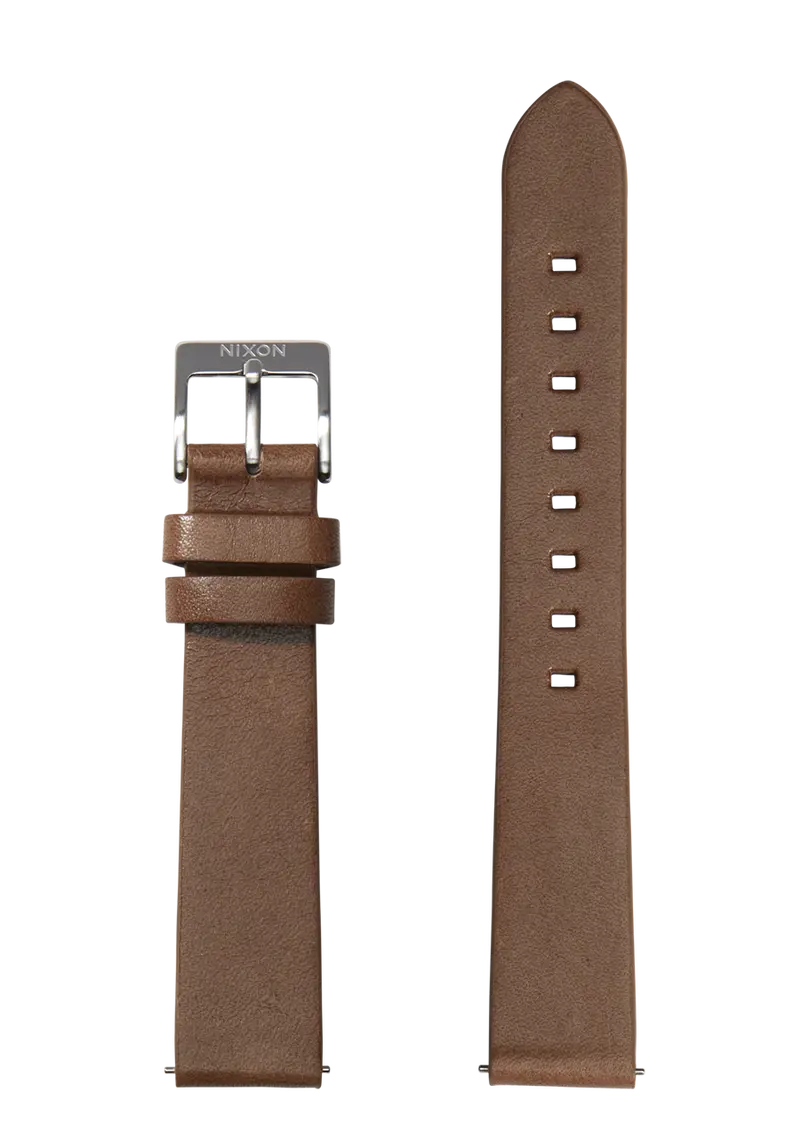 16Mm Full-Grain Veg-Tanned Leather Watch Strap – Olive Green 1