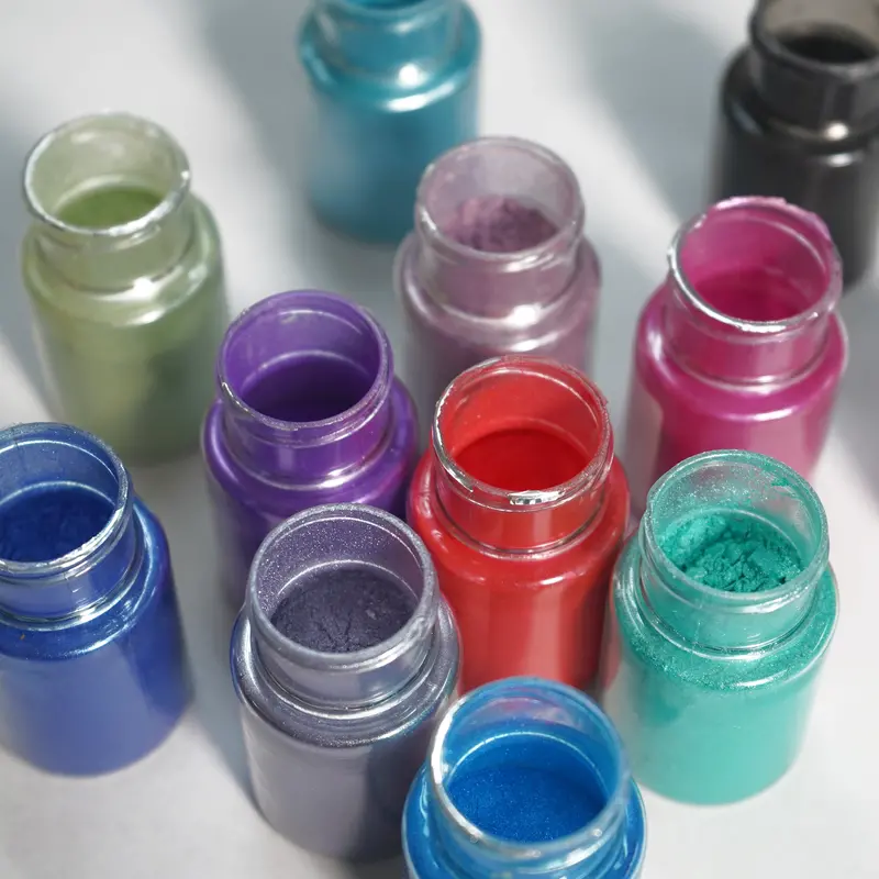 24-Color Mica Powder Pigment Set For Epoxy Coloring 1