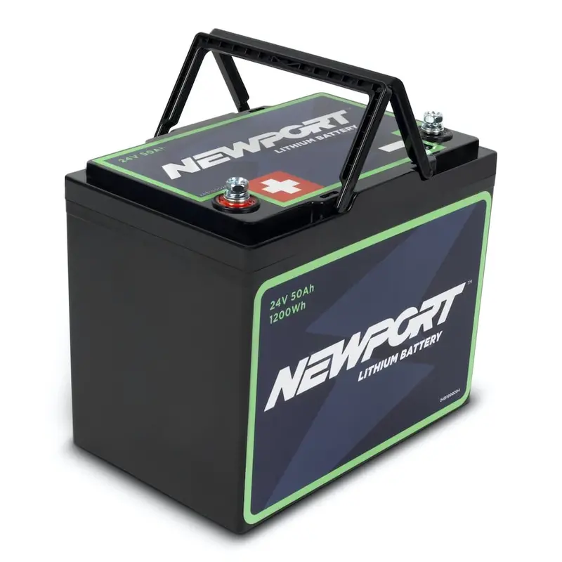 24V 50Ah High-Output Lifepo4 Battery – Compact Marine Power 1