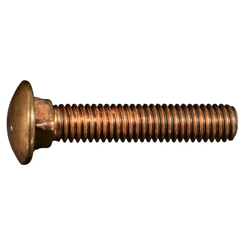 3/16" × 2" Silicon Bronze Carriage Bolt 1