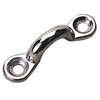3/8" Chrome-Plated Die-Cast Zinc Pad Eye 1
