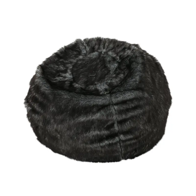 3-Foot Modern Faux Fur Bean Bag Cover – Nh873313 1