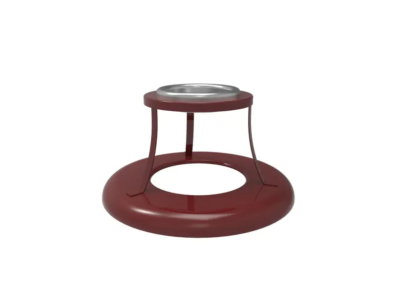 32-Gallon Ash Bonnet Top Lid For Cigarette Waste Management 1