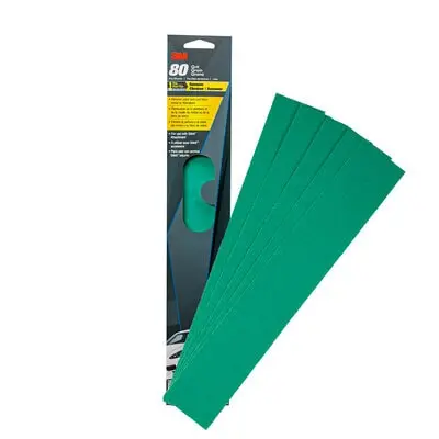 3M 80-Grit File Strip Sandpaper – 2.75 In X 16.5 In Flexible Strip 1