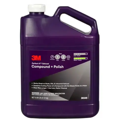 3M Perfect-It Gelcoat Compound And Polish For Boat Restoration 1