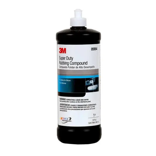 3M Super Duty Rubbing Compound – Heavy-Cut Surface Prep 1