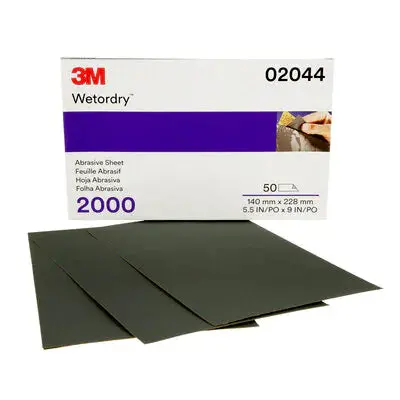 3M Waterproof Sanding Sheets – 9 In X 11 In Standard Size 1