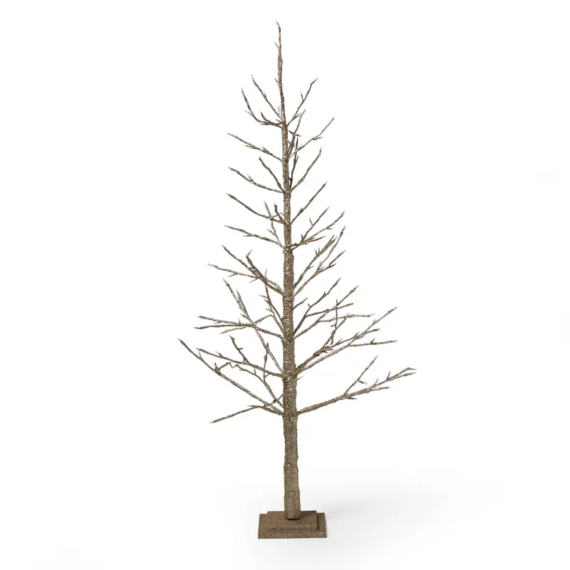 5-Foot Pre-Lit Warm White Led Twig Christmas Tree (186 Lights) - Nh476313 1