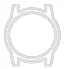 51-30 Watch Case With Gunmetal Brushed Finish 1