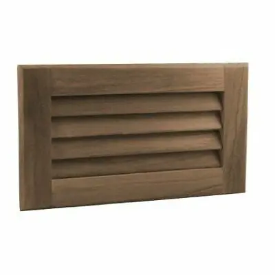 6-3/4" X 11-3/16" Louvered Insert Panel (Teak) 1