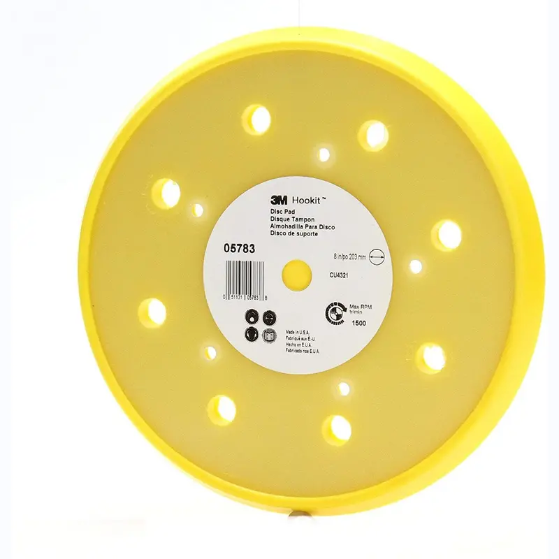 8-Inch Very Flexible Hookit Backing Pad 1