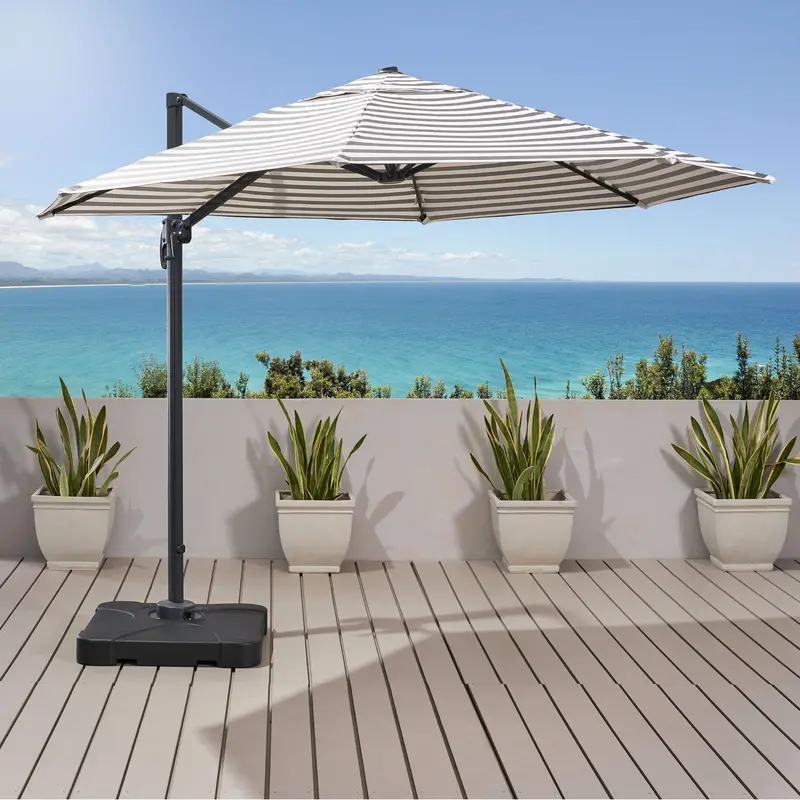 9.6-Foot Square Sunshade Canopy For Backyards And Decks - Nh304113 1