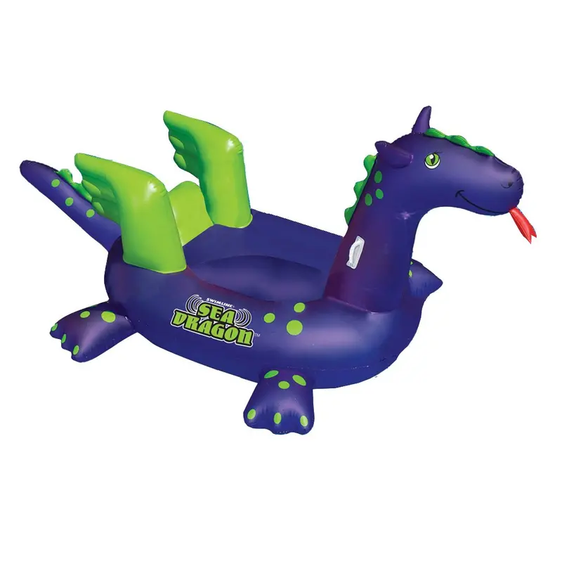 90625 Rideable Giant Sea Dragon Inflatable Pool Toy For Kids 1