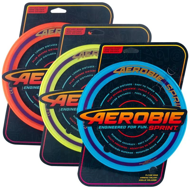 Aerobie Sprint Ring – 10-Inch Aerodynamic Flying Disc 1