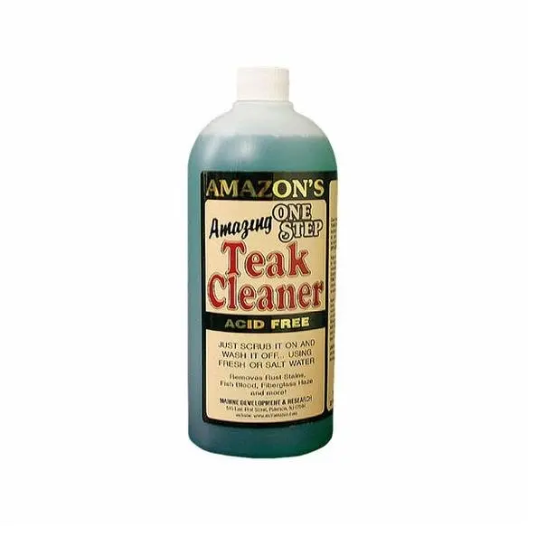 Amazon Brand Teak Cleaning Solution – Deep Clean & Brighten 1