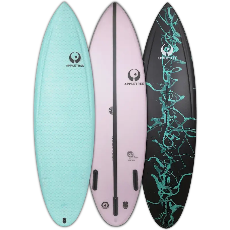 Appletree Apelviken Custom Kite Surfboard – Wave-Focused Build 1