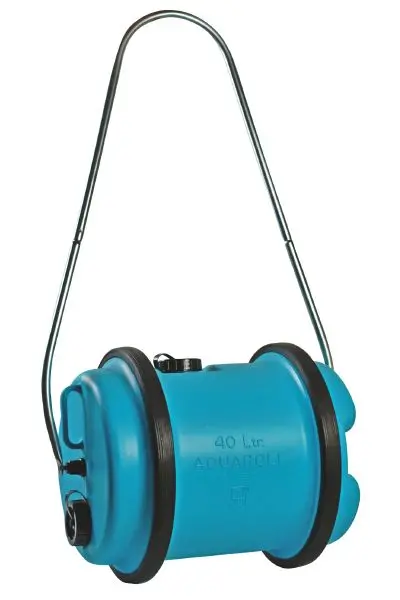 Aquaroll 40L Economy Blue Water Carrier For Camping & Outdoor Use 1