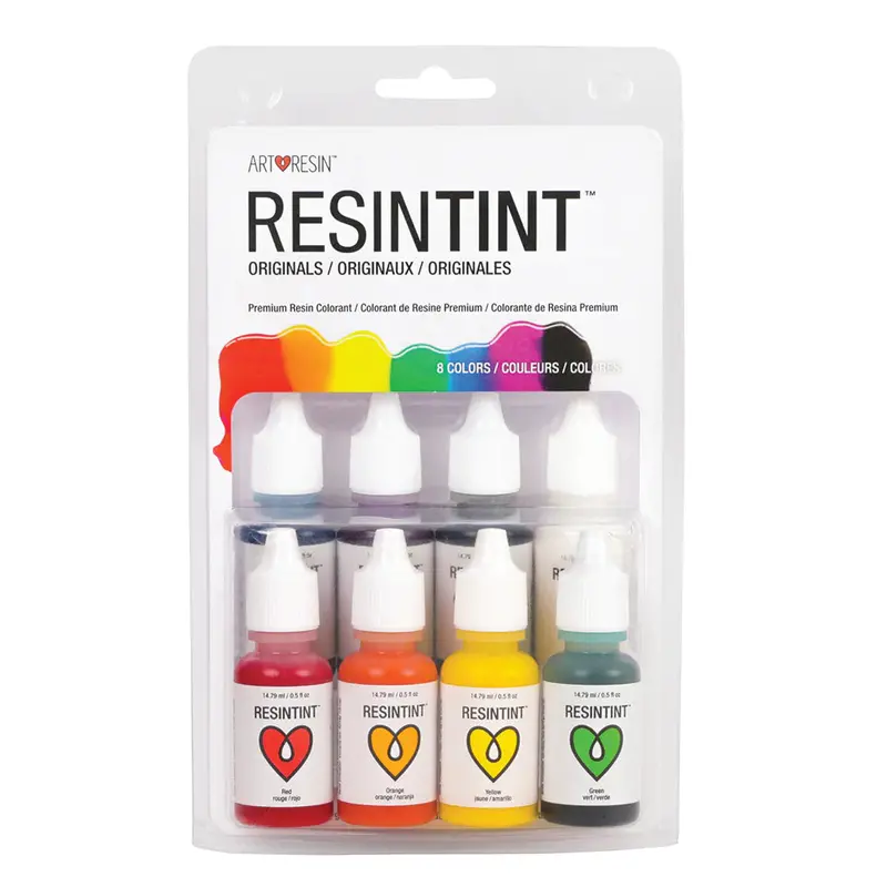 Artresin Resintint Originals – 8-Color Pigment Set For Epoxy Art 1