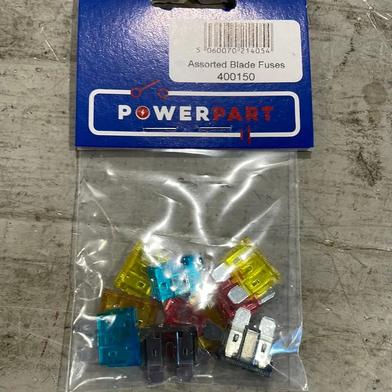 Assorted Automotive Blade Fuse Pack 1