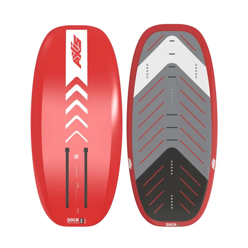 Axis Dock 999 Red Glass Composite Foilboard 1