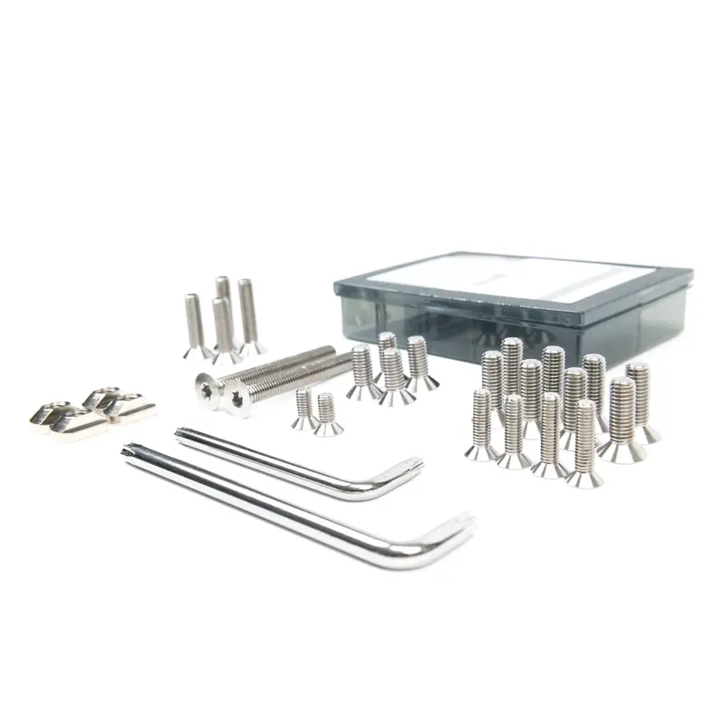 Axis Titanium Complete Screw Set – Corrosion-Resistant Foil Hardware 1