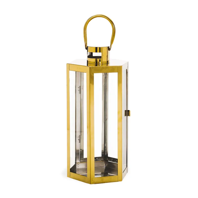 Baton 16-Inch Stainless Steel Outdoor Lantern 1