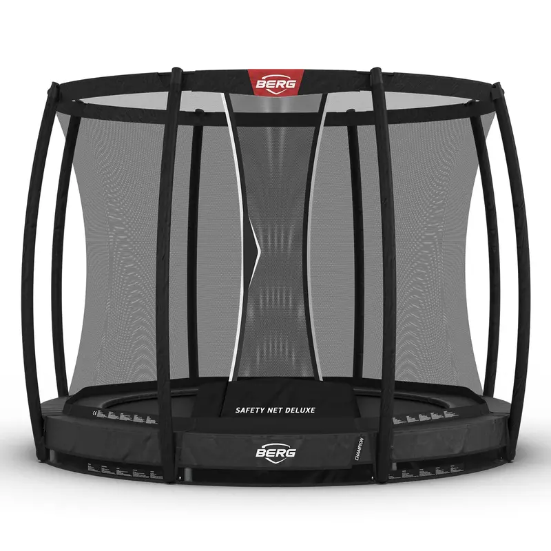Berg Champion 11Ft In-Ground Trampoline With Deluxe Safety Net 1