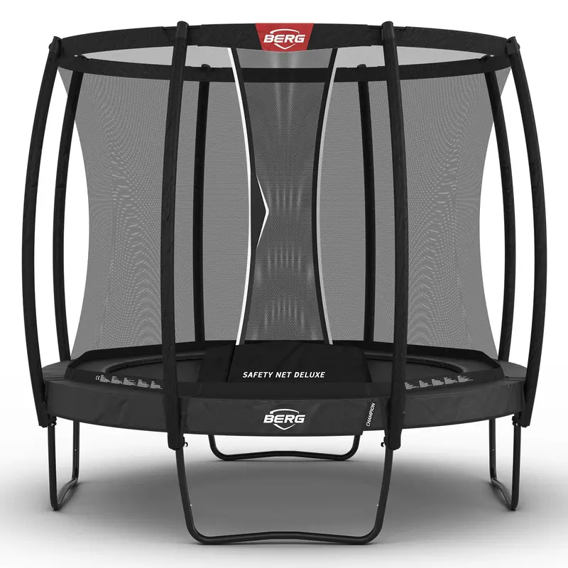 Berg Champion 12.5Ft Above-Ground Trampoline With Deluxe Safety Net 1