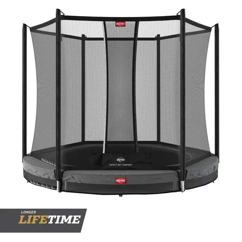 Berg Favorit 6.5-Foot In-Ground Trampoline With Comfort Safety Net 1