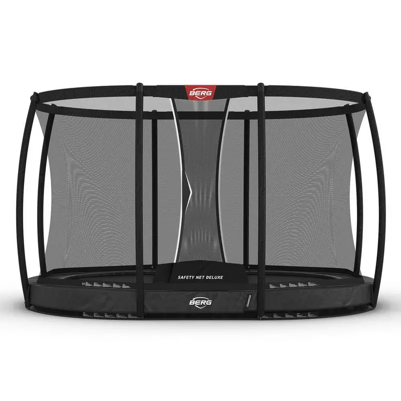 Berg Grand Champion In-Ground Trampoline – 11.5Ft X 8Ft With Deluxe Safety Net 1