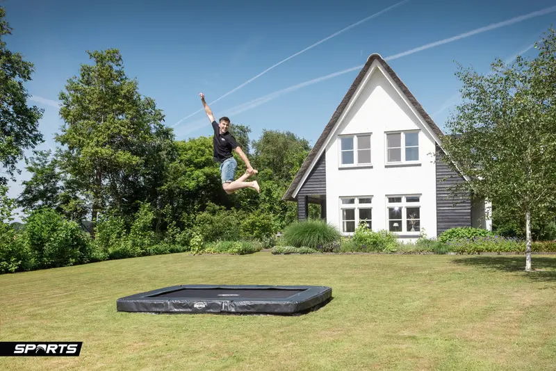 Berg Ultim Champion 11Ft X 7Ft In-Ground Trampoline 1