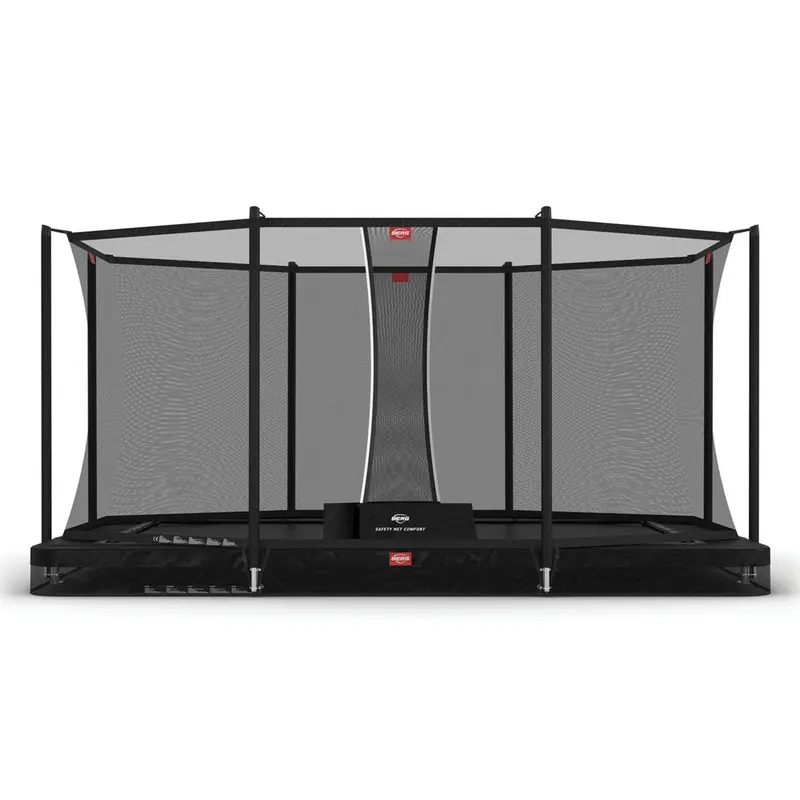 Berg Ultim Favorit In-Ground Trampoline — 13.5 Ft × 8 Ft With Comfort Safety Net 1