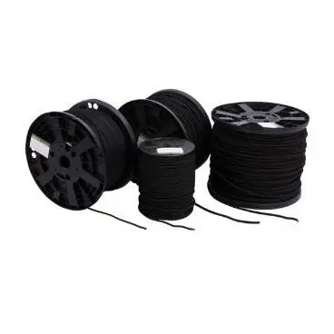 Black 1/4-Inch Polypropylene Shock Cord – 20-Foot Roll 1