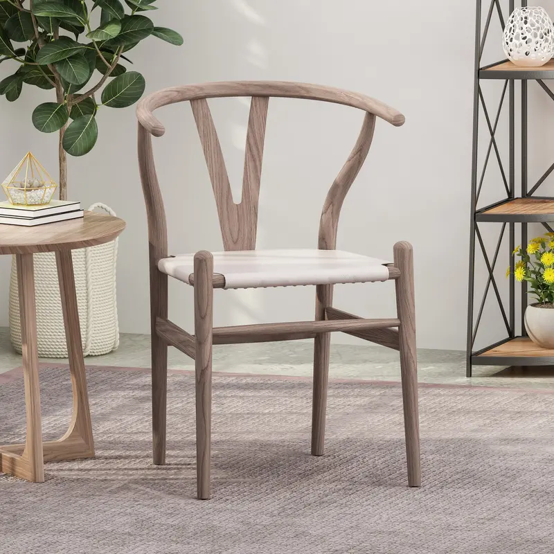 Boho-Inspired Mid-Century Accent Chair – Standalone Statement Piece (Nh219013) 1