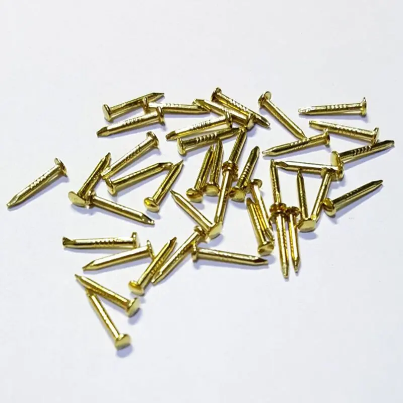 Brass Brad Nails – #18 × 3/4" For Delicate Joinery 1