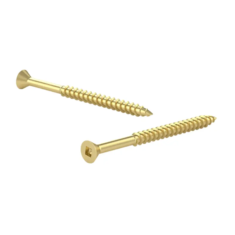 Brass Flat Head Screws – Countersunk Design 1