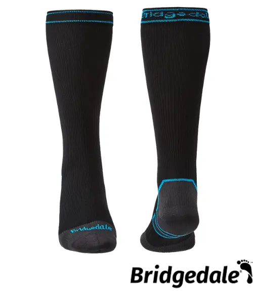 Bridgedale Storm Knee-High Waterproof Socks For Cold Weather – Unisex 1