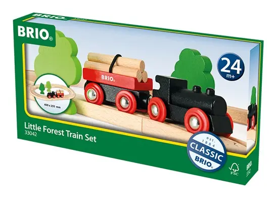 Brio Little Forest Wooden Train Set 1
