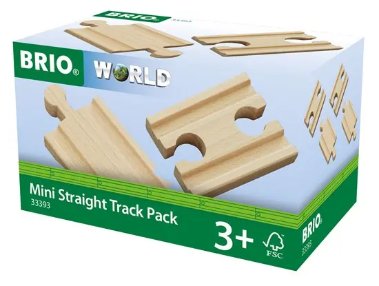 Brio Mini Straight Track Starter Pack 1