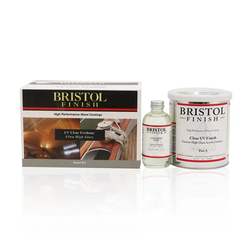 Bristol Finish High-Gloss Clear Topcoat – 1 Quart 1