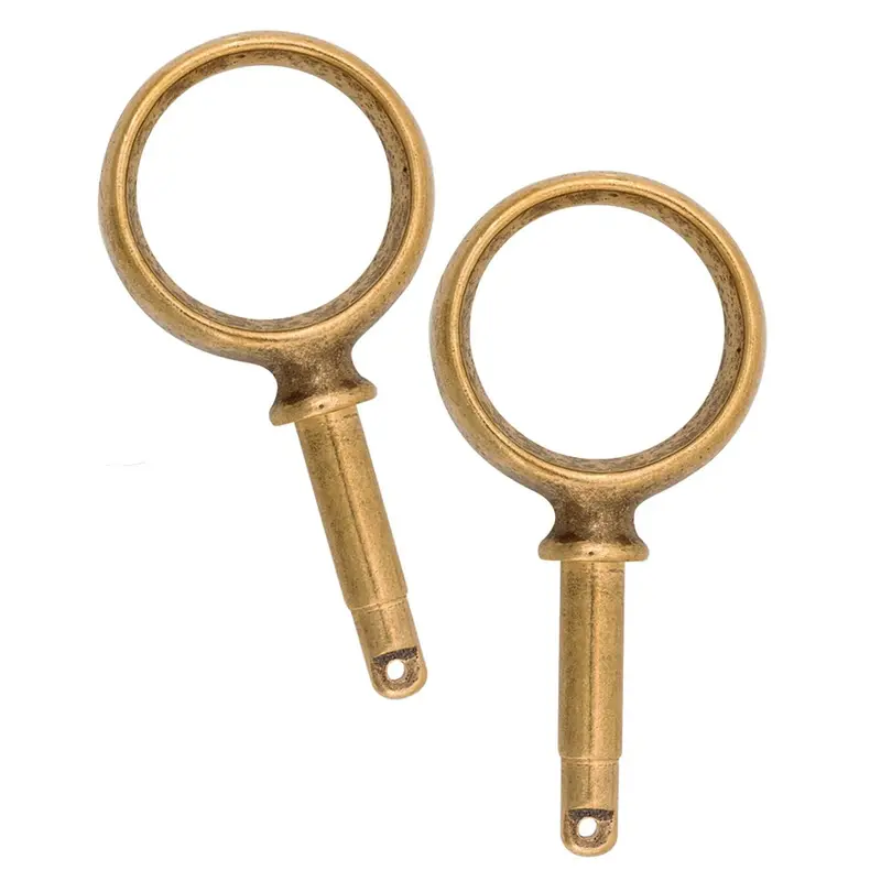 Bronze Round Oarlocks – 2-Pack 1