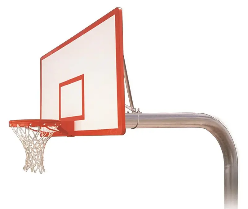 Brute Dynasty In-Ground Basketball Hoop – 72" Fiberglass Backboard, Fixed Height 1