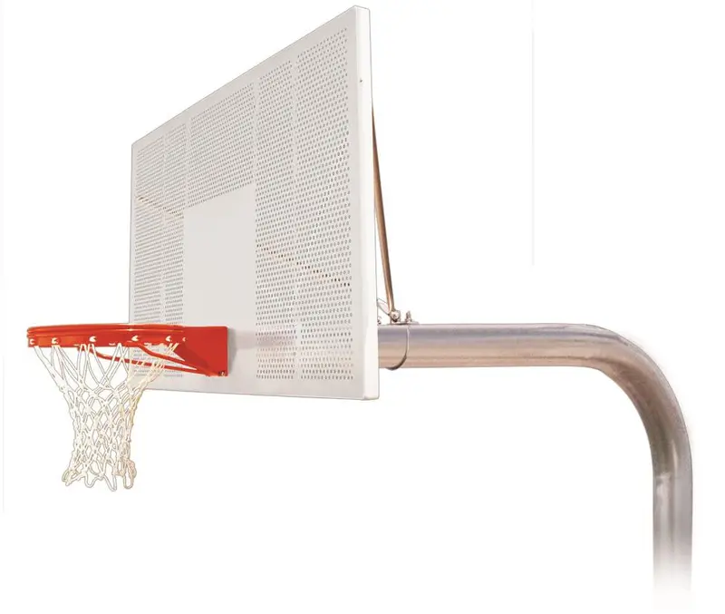 Brute Intensity In-Ground Basketball System – 72" Lightweight Aluminum Backboard 1