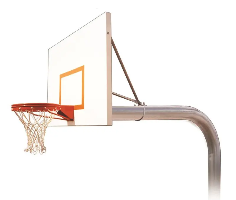 Brute Playground In-Ground Basketball System – 60" Durable Steel Backboard 1