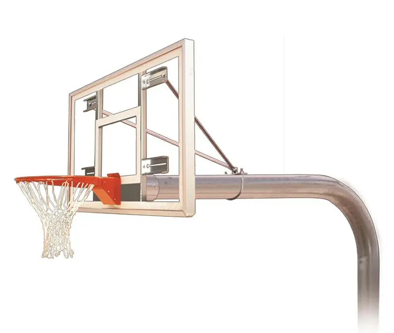Brute Select In-Ground Basketball Hoop – 60" Clear Acrylic Backboard 1